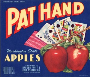 Fruit Crate Label - Pat Hand